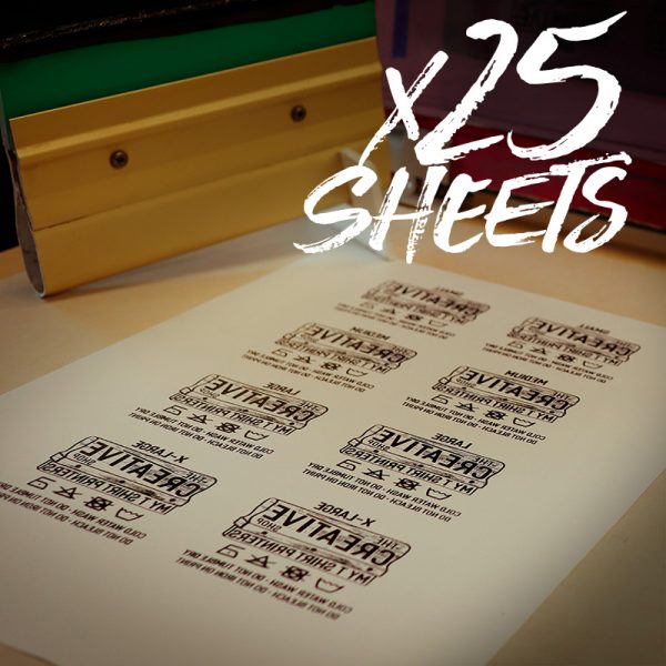 Transfer Sheets 25