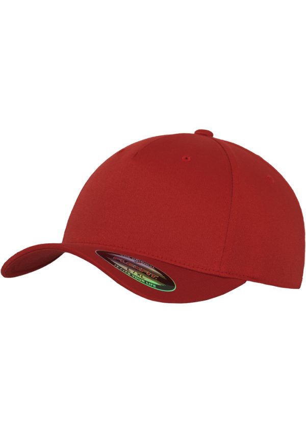 red cap flexfit 5 panel